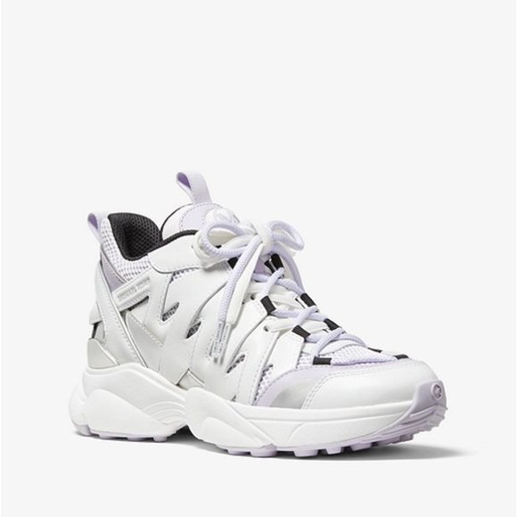 MICHAEL MICHAEL KORS Hero Mixed-Media Trainer - Picture 1 of 3